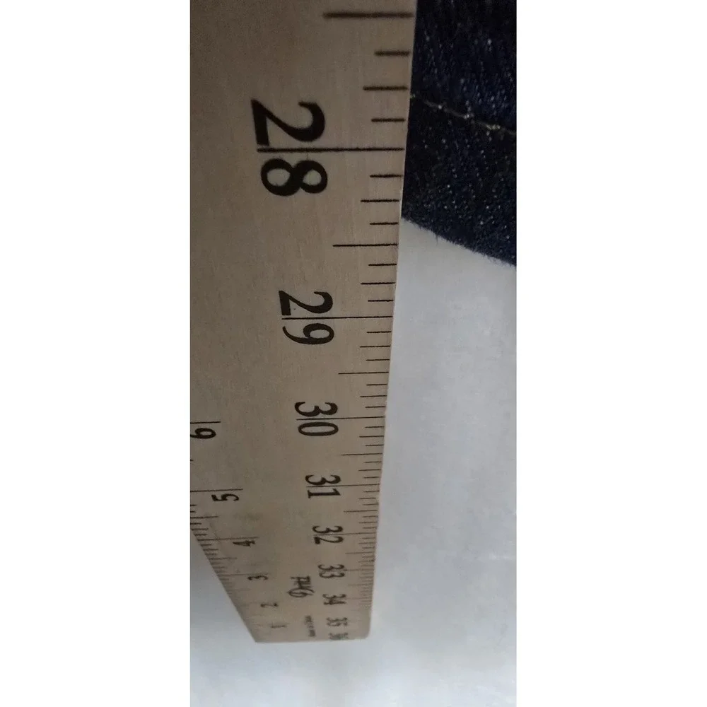 UniFirst Work Pants Jeans Mens 50x30 Dark Wash Uni‎ First - Picture 4 of 7